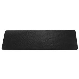 Меламиново плато черно  GN 1/3   17,5x32,5см (741) - Horecano