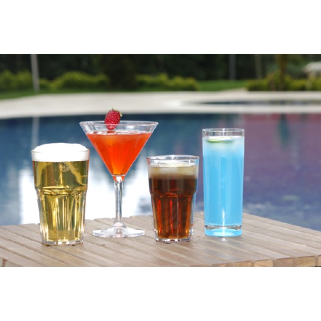 Поликарбонатна  чаша  320мл LONG DRINK (PM.33) - Rubikap