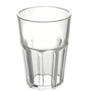 Поликарбонатна  чаша  300мл ф7,6xh12,2см PREMIUM (PM.300)  - Rubikap
