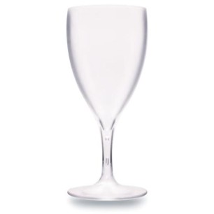 Поликарбонатна чаша за вино 230мл 7,4xh16,8см RK-FROSTED (PM.W23F) - Rubikap