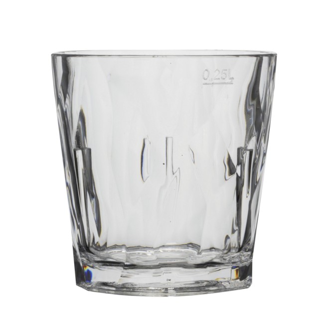 Поликарбонатна чаша ниска 250мл DIAMONT CLEAR RK-(EX.DT250 - PC001) - Rubikap