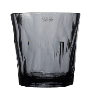 Поликарбонатна чаша ниска 250мл DIAMONT FUME RK-(EX.DT250 - PC087) - Rubikap