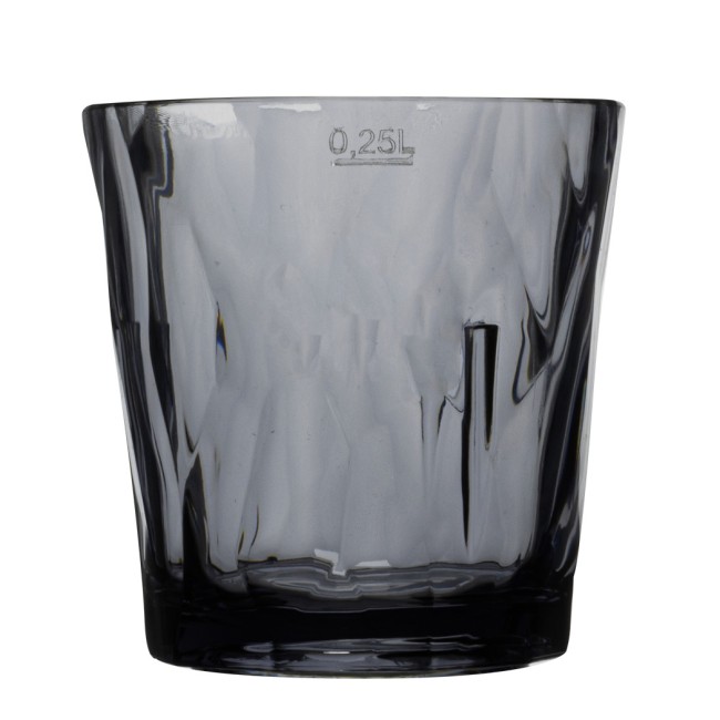 Поликарбонатна чаша ниска 250мл DIAMONT FUME RK-(EX.DT250 - PC087) - Rubikap
