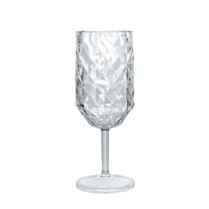 Поликарбонатна чаша за вино 250мл PRISMA CLEAR RK-(EX.PG250-PC001) - Rubikap