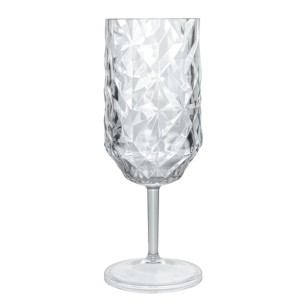 Поликарбонатна чаша за вино 400мл PRISMA CLEAR RK-(EX.PG400-PC001) - Rubikap