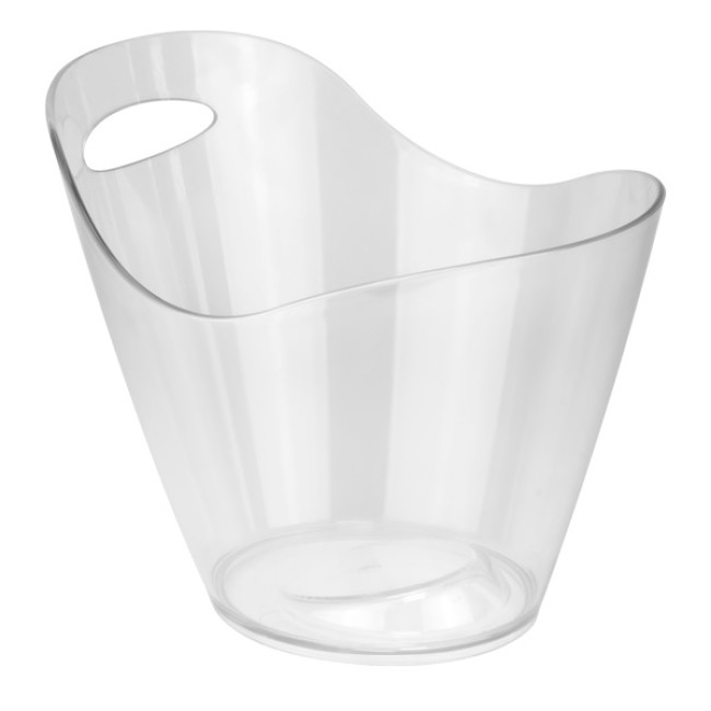 Поликарбонатна шампаниера 28x24xh25см прозрачна RK-(BK.400-PS001) - Rubikap