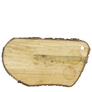 Дървена дъска за презентация ORGANIC 42x23xh2см ALAS-(SWP-090621-B1M)(mango wood) - Horecano