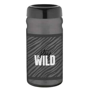 Стъклен буркан с декор 1,8л "Stay Wild" - Horecano