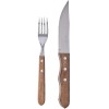Комплект за хранене 12 елемента с дървени дръжки SIM-CHURRASCO-(CH 5416/12) (350.312.9053.400) - SIMONAGGIO