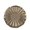 Керамична чиния ф24,5xh2,7см QUINN GOLD-(HC-561031) - Horecano