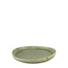 Порцеланова чиния с борд ф19,5xh3,4см HAZEL GREEN-(HC-561046) - Horecano