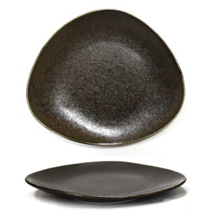Порцеланова чиния 21см ANTIQUE-BLACK (TR0002-8B) - Horecano