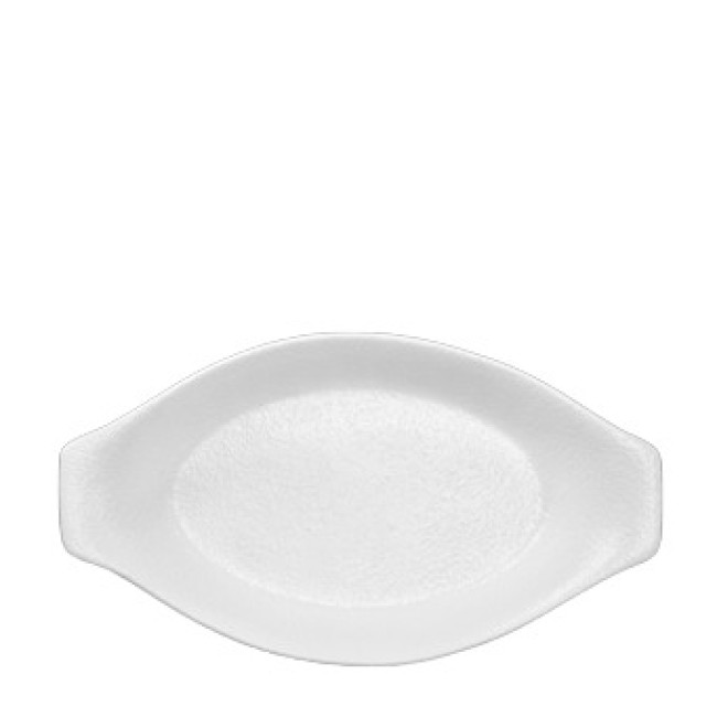 Порцеланова шола овална 21,5x11,5см ATLAS WHITE-(HC-561221) - Horecano