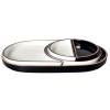 Комплект от 5 порцеланови чинии HELLA-BLACK & WHITE-(HC-56434) - Horecano