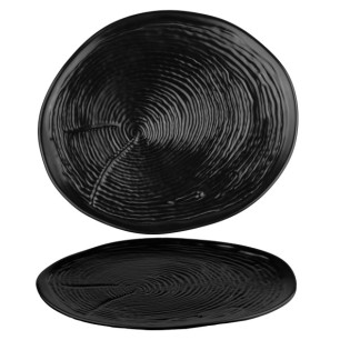 Порцеланова чиния 29см WILLOW BLACK-(F3970-11.5FB) - Horecano