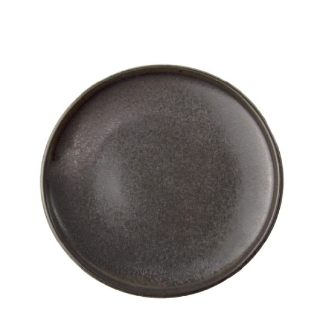 Порцеланова чиния кръгла 21см ANTIQUE-BLACK-(ZA0001-8.25-B) - Horecan
