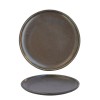 Порцеланова чиния кръгла 26см ANTIQUE-BLACK-(ZA0001-10.25-B) - Horecano