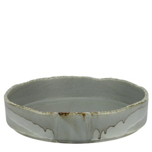 Порцеланова чиния с борд ф26xh4,6см FUJI ASH-(ZA0311-10FA) - Horecano
