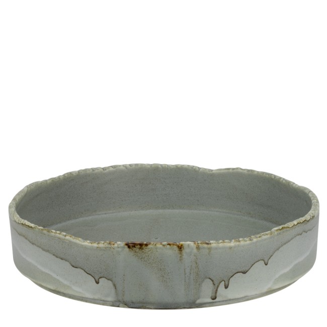 Порцеланова чиния с борд ф26xh4,6см FUJI ASH-(ZA0311-10FA) - Horecano
