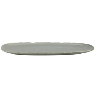 Порцеланова овална чиния 35x15xh2см FUJI ASH-(ZA0309-13FA) - Horecano