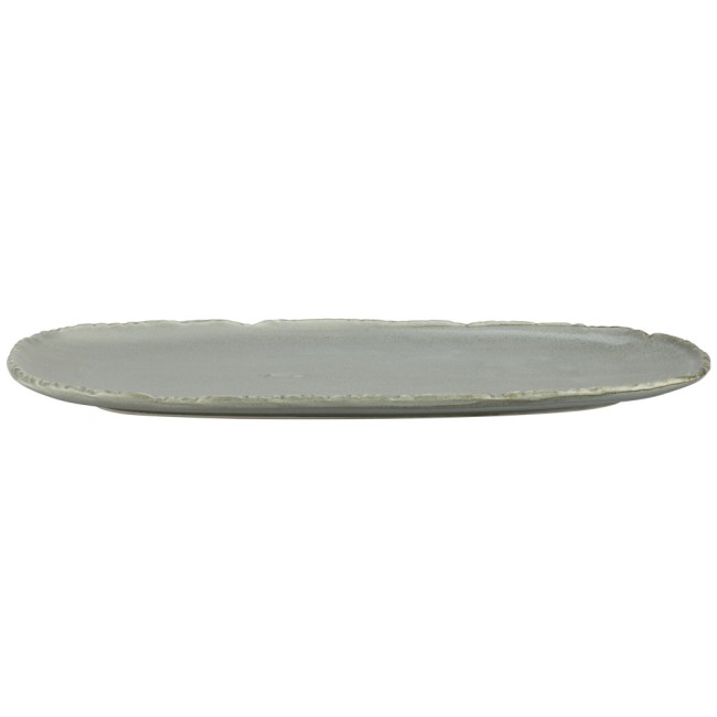 Порцеланова овална чиния 35x15xh2см FUJI ASH-(ZA0309-13FA) - Horecano