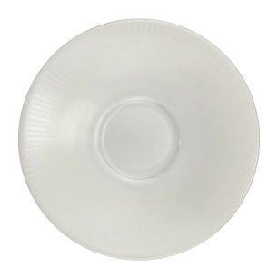Порцеланова чинийка за чаша 220мл ф15,5см WHITE MOSS-(ZA0293-6) - Horecano