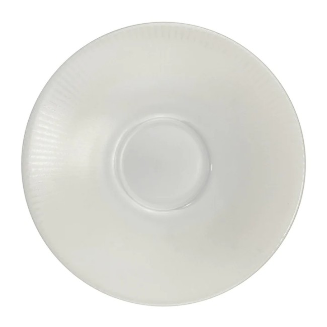 Порцеланова чинийка за чаша 220мл ф15,5см WHITE MOSS-(ZA0293-6) - Horecano