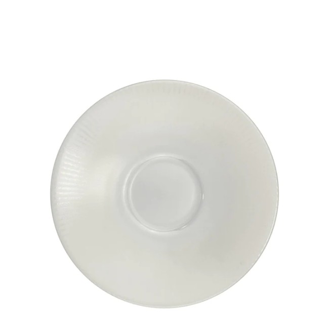 Порцеланова чинийка за чаша 110мл ф13см WHITE MOSS-(ZA0295-5) - Horecano