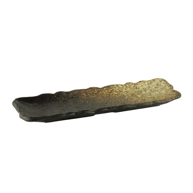 Керамично плато 31,5x11,2xh2,7см EMBER-(HC-56819) - Horecano