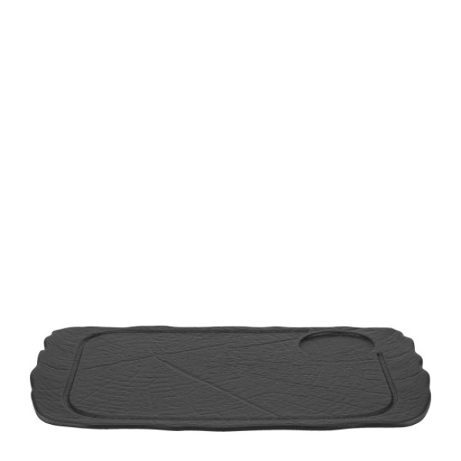 Порцеланово плато за презентация 35x24см WILLOW BLACK-(HC-56872) - Horecano