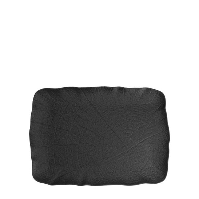 Порцеланово плато правоъгълно 24x17см WILLOW BLACK-(HC-56881) - Horecano