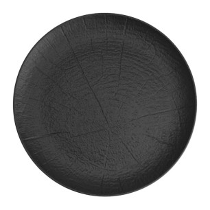 Порцеланова чиния ф27xh2,4см WILLOW BLACK-(HC-56886) - Horecano