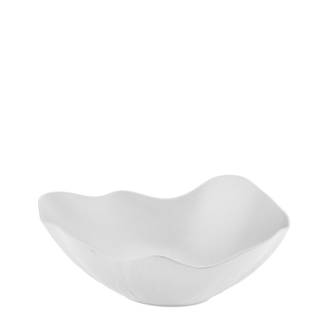 Порцеланова купа асиметрична 37x27xh19,5см бяла REN BUFFET-(HC-56928) - Horecano