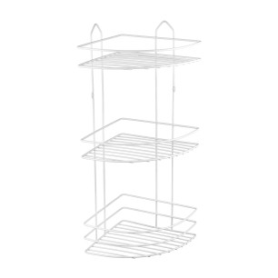 Етажерка за баня на 3 етажа ъгъл 26x23x53см (LT 009) - Horecano