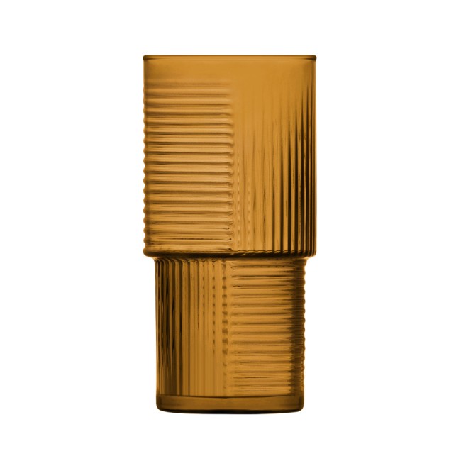 Стъклена чаша за вода / безалкохолни напитки висока 400мл MUSTARD HELEN HLN 376-(PFTCL0139) - Lav