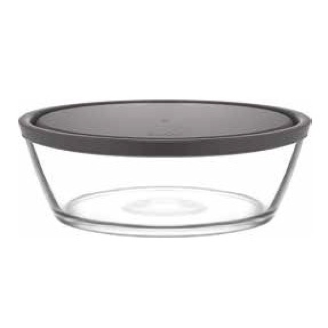 Стъклена кутия със сив капак 2,37л VEGA VEG 296-PK222 - Lav