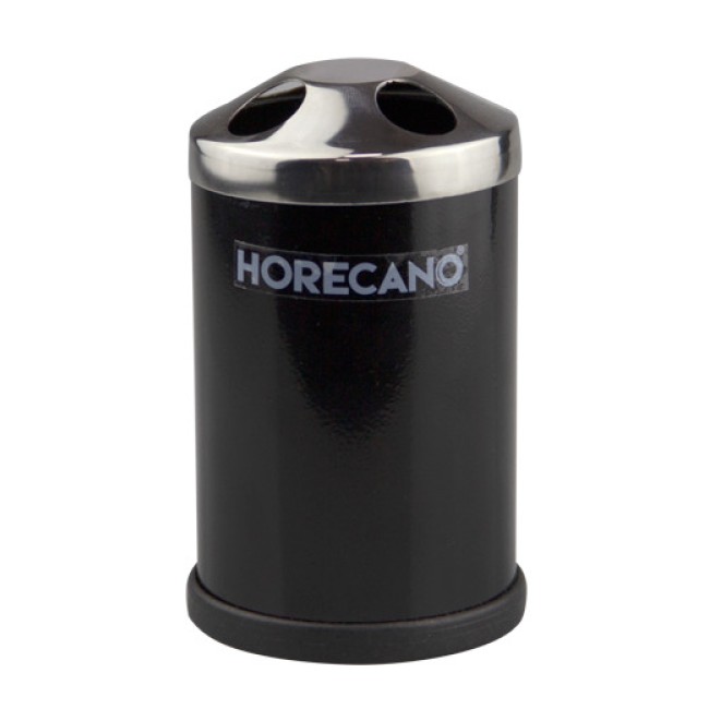 Поставка за четки за зъби 7xh11см черна (4711.22.711.S) - Horecano