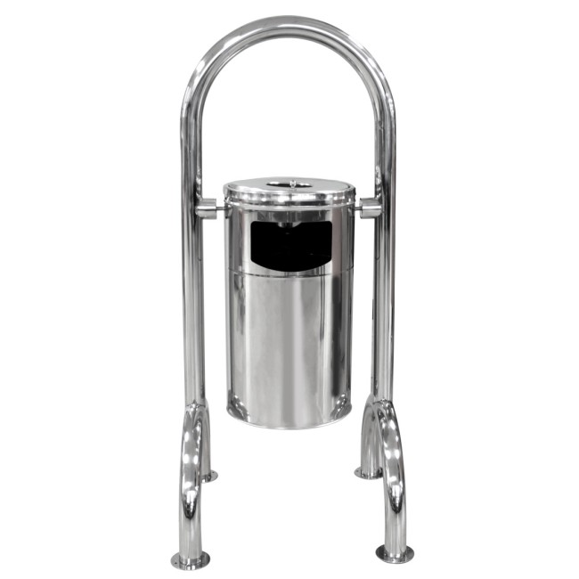 Стационарен кош от 2 части 50x48xh115см хром (4518.5099S.000.00) - Horecano