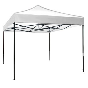 Шатра метална сгъваема 3x3м бяла FZD-(SP30-2929-WHITE) - Horecano