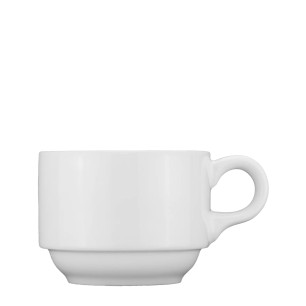Порцеланова чаша за топли напитки 200мл стакабъл BASICS-(HC-6711) - Horecano