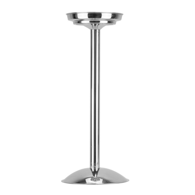 Иноксова стойка за шампаниера DELUXE 21,5xh60см (505005) - Horecano