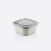 Пластмасова кутия за съхранение 17,5x17,5xh9,5см 1,8л различни цветове Microline-(30903) - Dunya