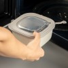 Пластмасова кутия за съхранение 17,5x17,5xh9,5см 1,8л различни цветове Microline-(30903) - Dunya