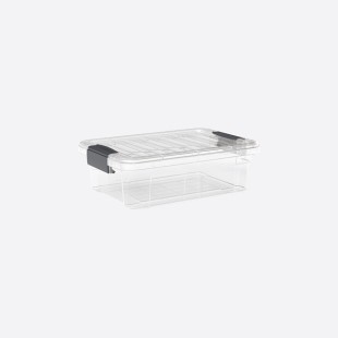 Пластмасова кутия за съхранение 1,2л 20.3x14.1xh6.6см (33101-102) - Dunya
