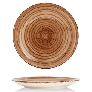 Порцеланова чиния ф23см BROWN (NBNEO23DU50KH)ГП - Gural Porselen