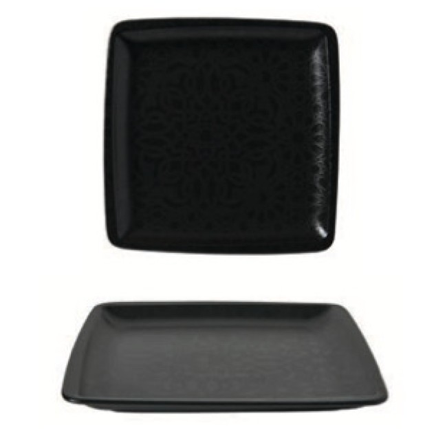 Порцеланово плато квадратно 25x25см ГП-DIGIBBONE MAT-(GBSORD25X25DU102515) - Gural Porselen
