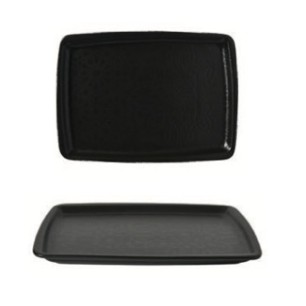 Порцеланово плато правоъгълно 31x23см ГП-DIGIBBONE MAT-(GBSORD31X23SV102515) - Gural Porselen