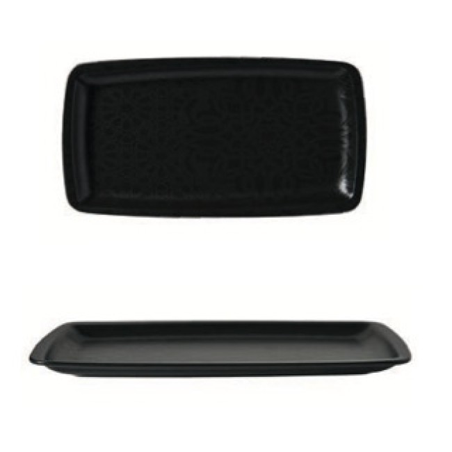 Порцеланово плато правоъгълно 34x18см ГП-DIGIBBONE MAT-(GBSORD34X18KY102515) - Gural Porselen