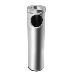 Иноксов екстериорен пепелник висок 15х58см BR(26111) - Horecano