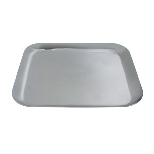 Иноксово плато квадратно 20x20см. (PR804) - Horecano